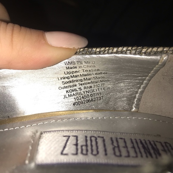 Jennifer Lopez Platform heels worn once - Picture 3 of 4